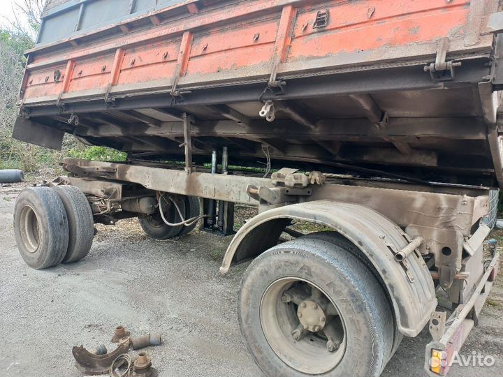 Прицеп самосвальный СЗАП 8527, 1991