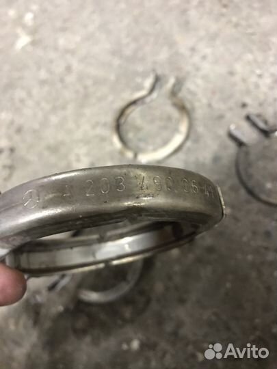 Мерседес мл 164 хомут катализатора