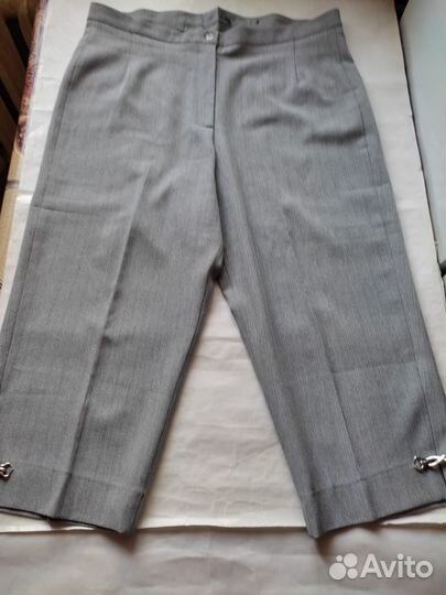 Капри женские. Новые и б/у.Лето.р.52-54,56