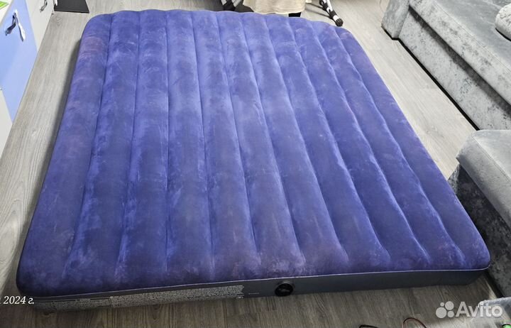 Надувной матрас intex 203x183x25