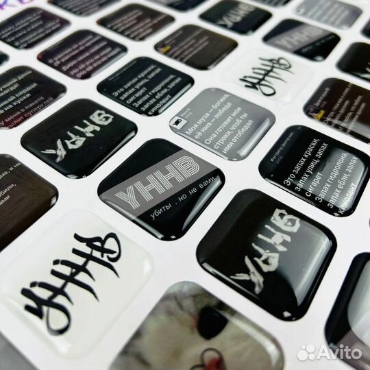 3D Стикеры оптом с любыми дизайнами