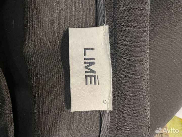 Юбка миди Lime s черная