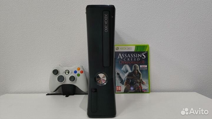 XBox 360 Slim прошит FreeBoot+ 2000 игр