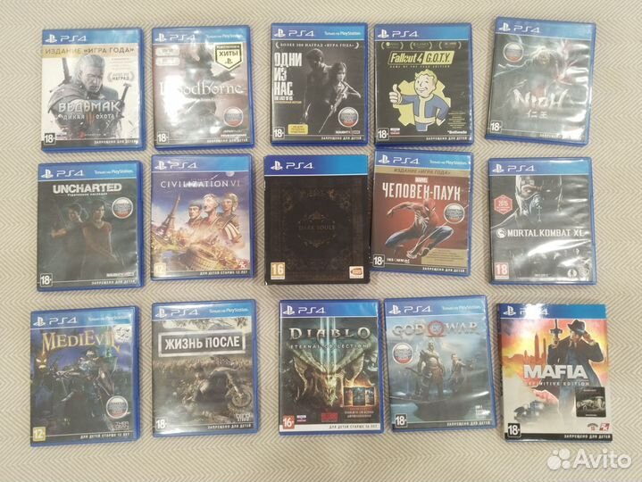 Sony playstation 4 игры