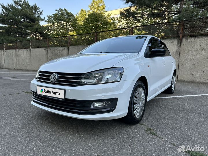Volkswagen Polo 1.6 AT, 2020, 89 200 км
