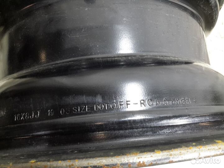 Штампованные диски OFF-road Wheels R16