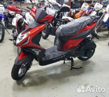 Скутер racer RC150T-15F flame