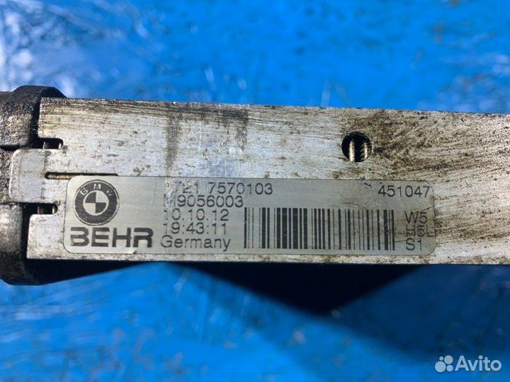 Радиатор дополнительный системы охлаждения BMW 6-Series/M6