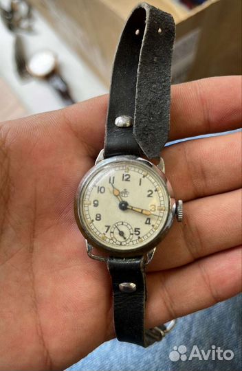 Часы Ruhla Германия Винтаж механич 1940-1950-х г