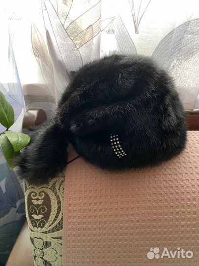 Шапка норковая женская