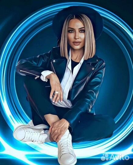 Цифровой портрет по фото