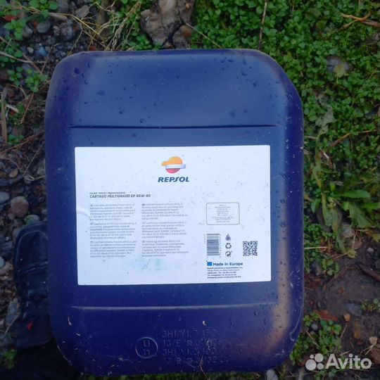 Масло трансмиссионное 80w90 20л