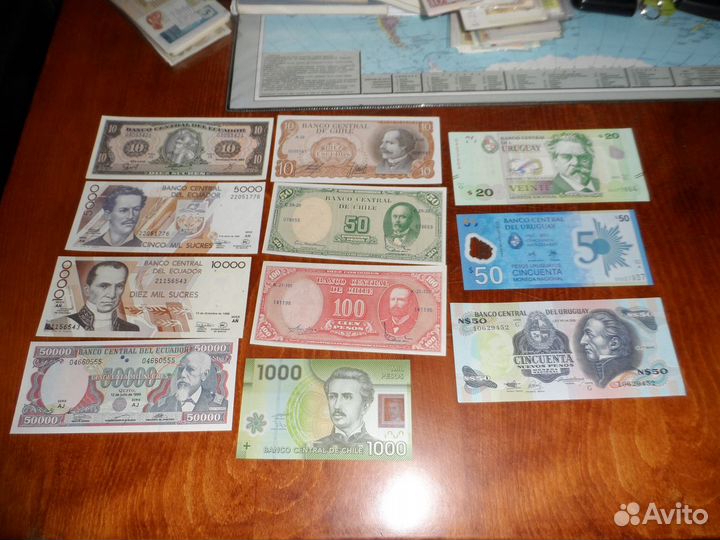 Банкноты американские