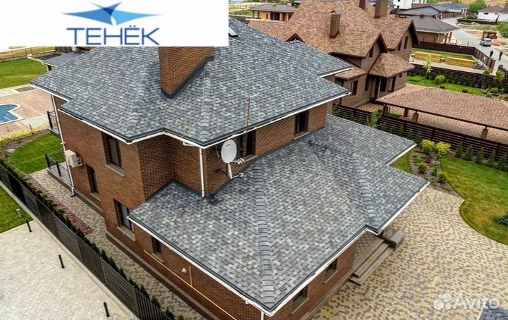 Мягкая черепица деке