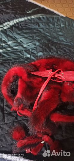 Шапка норковая женская бу