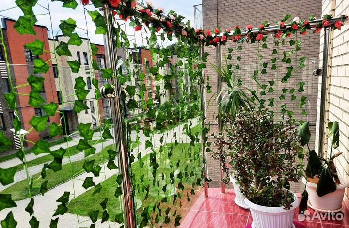 Лиана плющ декоративная искуственная