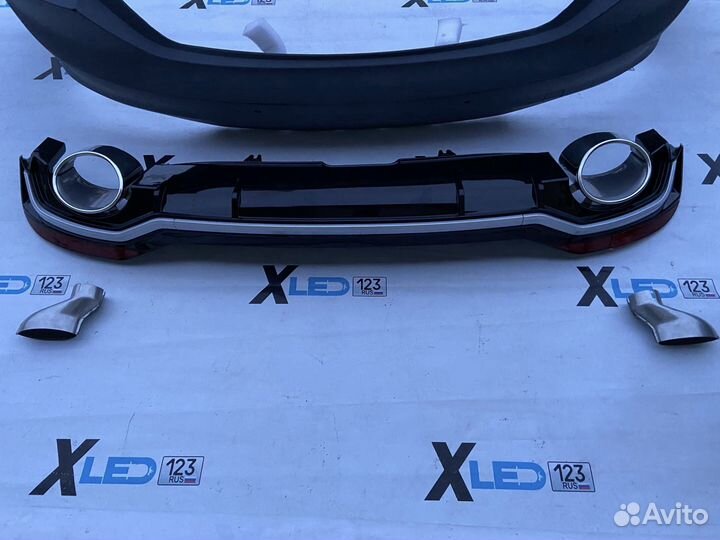 Задний бампер Audi A5 А5 в стиле RS 5