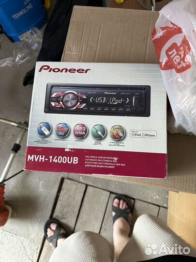 Магнитола pioneer MVH 1400UB