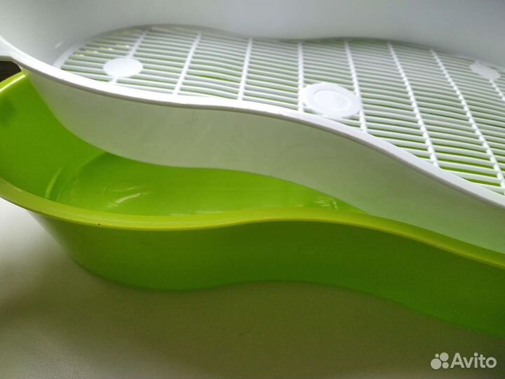 Набор для котëнка: миска, лоток + игрушка