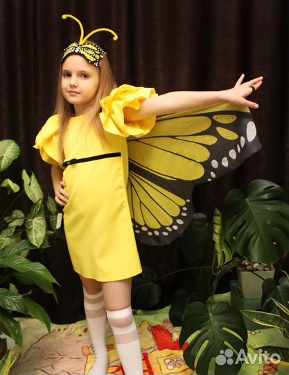 Костюм бабочки прокат