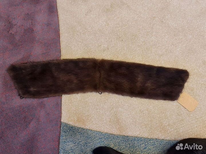 Меховой воротник норка