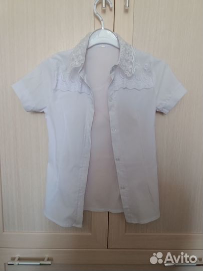 Рубашки на девочку 7-8 лет