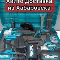 Набор аккумуляторного инструмента Makita 3 в 1