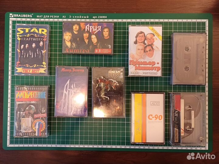 Аудиокассеты с записью