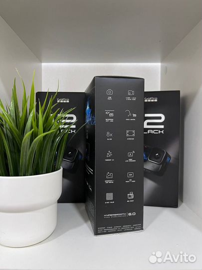 Экшн-камера GoPro hero12 Black, стабилизация 6.0