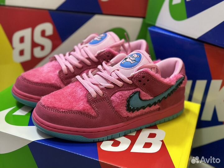 Nike Dunk SB Low Grateful Dead Bears Pink