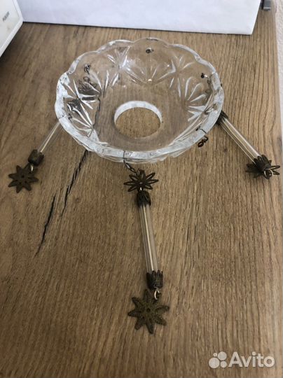 Подсвечники Хрустальная Розетка(чашка) для люстры