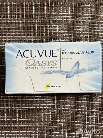 Линзы контактные acuvue oasys двухнедельные
