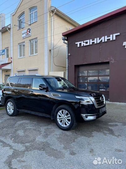 Рестайлинг Nissan Patrol