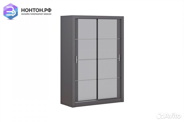 Шкаф-купе Неаполь графит