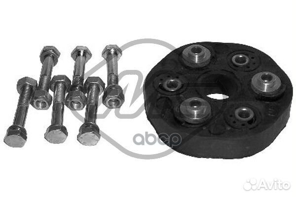 Муфта карданного вала 00953 metalcaucho