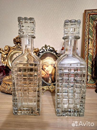 Графин хрустальный. Чехия