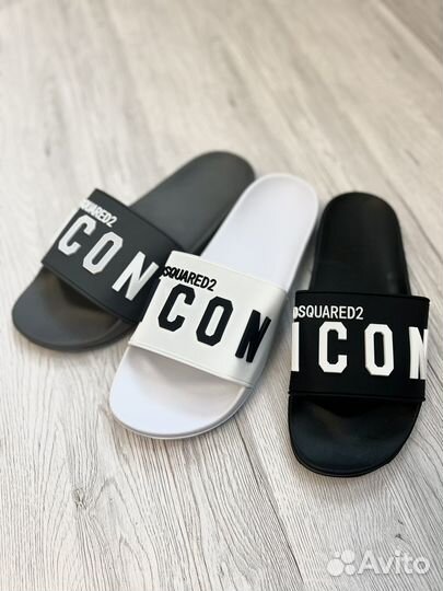 Сланцы шлепанцы Dsquared2 Icon 39