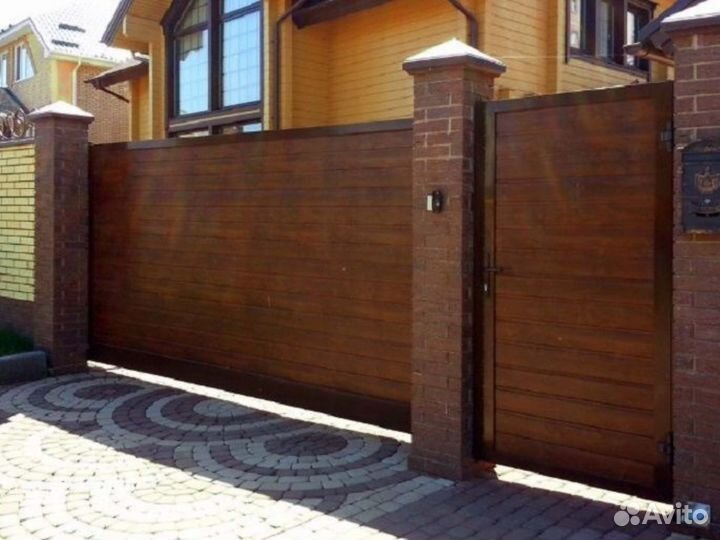 Ворота на дачу 