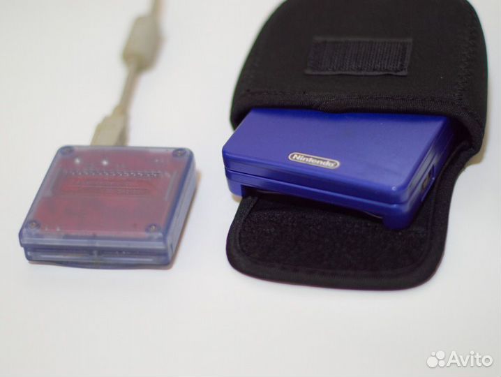 Game Boy Advance SP + 18 картриджей
