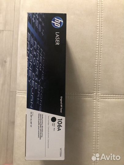 Картридж hp 106a