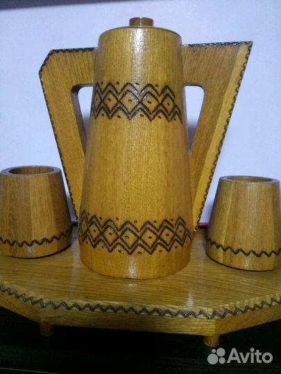Набор деревянный, ручная работа
