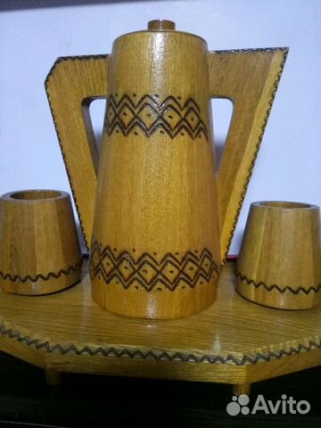 Набор деревянный, ручная работа