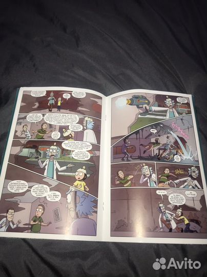 Комиксы рик и морти