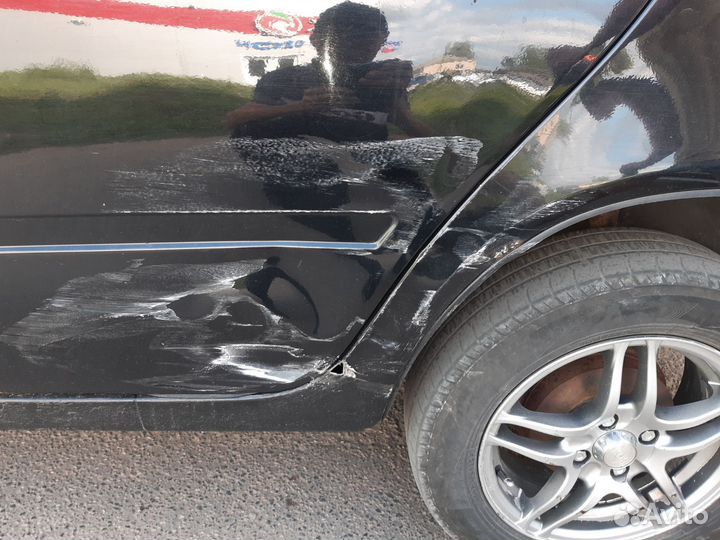 Дверь задняя левая лада калина 1