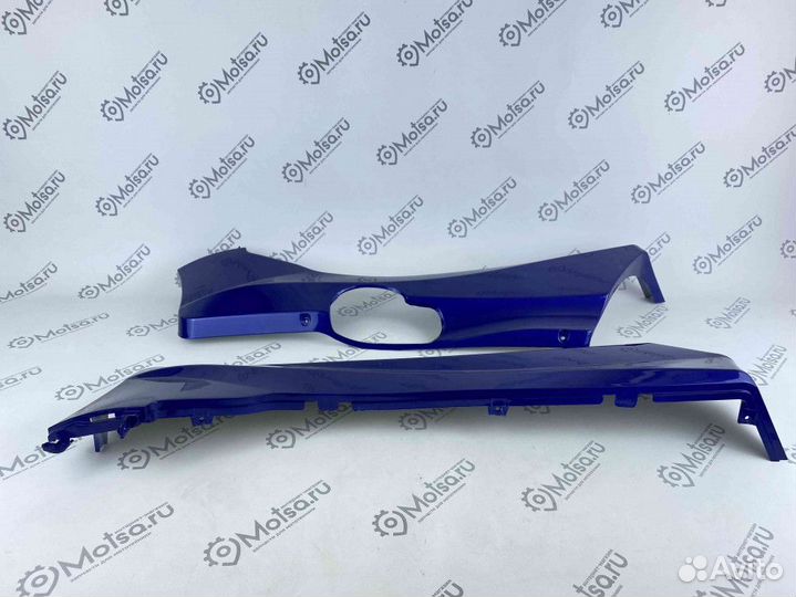 Облицовка боковая нижняя Rapiras (F3) синяя (пара)