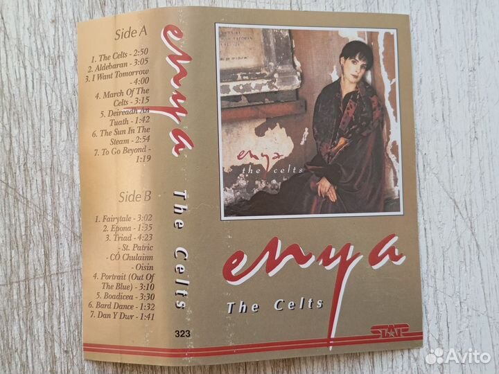 Аудиокассета enya - THE celts