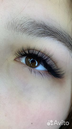 Наращивание ресниц на дому