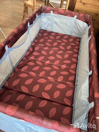 Кровать манеж happy baby martin