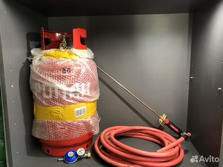 Аренда газового балона 27 литров и горелки
