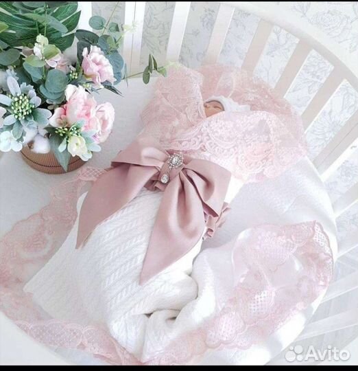 Комплект на выписку для девочки лето-осень